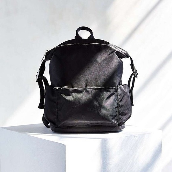 Urban Outfitters Handbags - Urban outfitters nylon black mini backpack